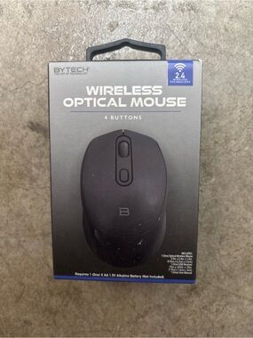 Wireless Optical Mouse - Black